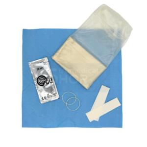 Conf. 30 KIT COPRISONDA STERILE con GEL per RADIOLOGIA diverse misure